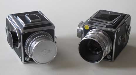 Hasselblad 1600F och ryska Salut typ 3